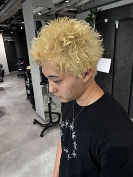 ネクストネオ 静岡(NEXT NEO) NEXTNEO壮真/メンズ/短髪パーマ/スパイキーショート/王道/カラー