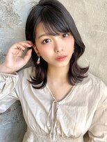 プラチナ(PLATINA) 薄め前髪/暗髪カラー/透け感/くすみカラー/秋カラー/小顔