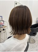 切りっぱなしボブ