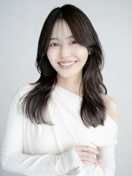 アイティーバイアルバム 八王子店(IT by ALBUM) 顔周りレイヤーロングくびれヘア韓国ヘア_F0684