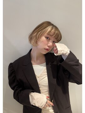 リッカ ミューク たまプラーザ(lycka mjuk) ハイトーンレイヤーボブ