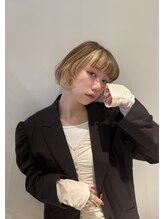 リッカ ミューク たまプラーザ(lycka mjuk) ハイトーンレイヤーボブ