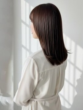 ザボヘアーデザイン(ZABO hair design) 透明感ストレート／太宰府市通古賀