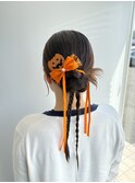 お呼ばれヘア