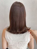 アグノス 青山(Agnos)&nbsp;ココアベージュグラゲヘアーくびれ小顔オリーブグレー