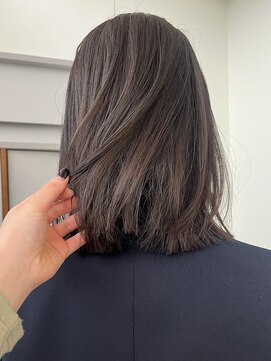 ローレンジウ(LOREN JU) ハッシュカット/小顔/ココアベージュ/オリーブグレー/名駅名古屋