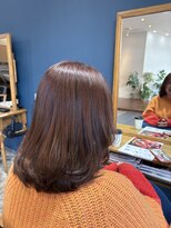 ネイビーヘアデザイン(navy hair design)&nbsp;艶カラー