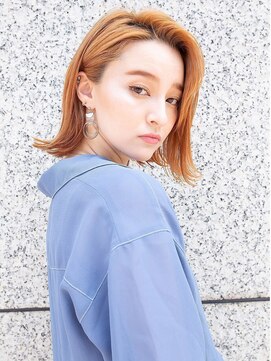 La fith hair SHISEI 名古屋2号店【ラフィス ヘアー シセイ】【4月9日OPEN(予定)】 【La fith】 オレンジ×ミディアム
