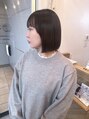 ReFa認定プレミアムサロン 全席個室美容室 Zina ガーデンズ千早【6/27OPEN(予定)】&nbsp;流行りのタッセルボブ/切りっぱなし縮毛矯正と相性抜群