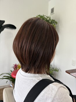 ミモザヘアー(mimosa hair)の写真/リタッチカラーがお手頃価格で◎頻繁にサロンに通いたい方も、お財布に優しいから通いやすい！　