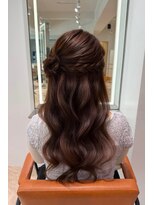 エクステ/シールエクステ専門店/梅田/ヘアセット/ヘアアレンジ/LANDS ANNEX  エクステ&nbsp;ヘアセット】くるみちゃんヘア/推し活ヘア／梅田駅