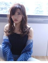 ヘア アンドメイク キヨシ(Hair and Make kiyoshi)&nbsp;kiyoshi/セクシー ＊ロング　グレーピンク＊