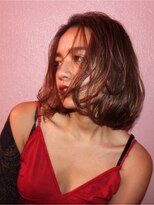 ソルトウォーター(SALT WATER)&nbsp;ヘルシーボブ　落ちてもかわいいハイライト