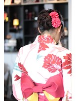 ビギンプラス(BEGIN +)&nbsp;浴衣ヘア