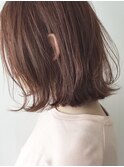 【LOREN】秋冬は透け感レッドブラウンも☆