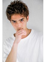 ヴェルダ 池袋店(verda)&nbsp;【VERDAメンズ】束感アップバングショート　mizuno×sho