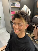 メンズ ラピス(Men's Lapis) ツーブロックアップバング