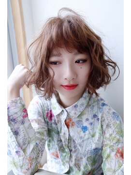 オーシャン(Ocean) [OCEAN Hair&Life藤原純]ガーリー無造作パーマ☆