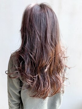 アルバム 銀座(ALBUM GINZA) カーキアッシュ_ローライトスリークボブ厚めバング_ba280152