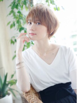 アーサス ヘアー デザイン 公津の杜 成田店(Ursus hair Design) ursusオリジナル 小顔マッシュショート クリアな発色N.カラー