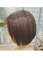 プラウドヘアー(Proud hair) シンプルショートボブ…☆