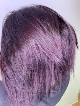 アース 高田馬場店(HAIR&MAKE EARTH) パープルグレージュ