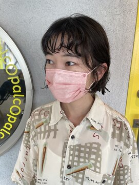 コーパル(copal) 顔まわりのみのポイントパーマスタイル