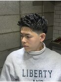 ツーブロックアップバンクスタイル 国分寺