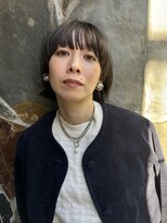 イコル(ikoru)&nbsp;マッシュウルフショートボブ20代30代40代代官山中目黒恵比寿