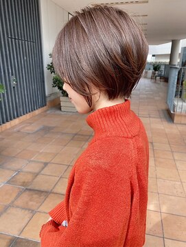 ジアン バイ ミルボン 西宮ガーデンズプラス(GIEN by milbon) マッシュショート/似合わせスタイル/濱田 実果