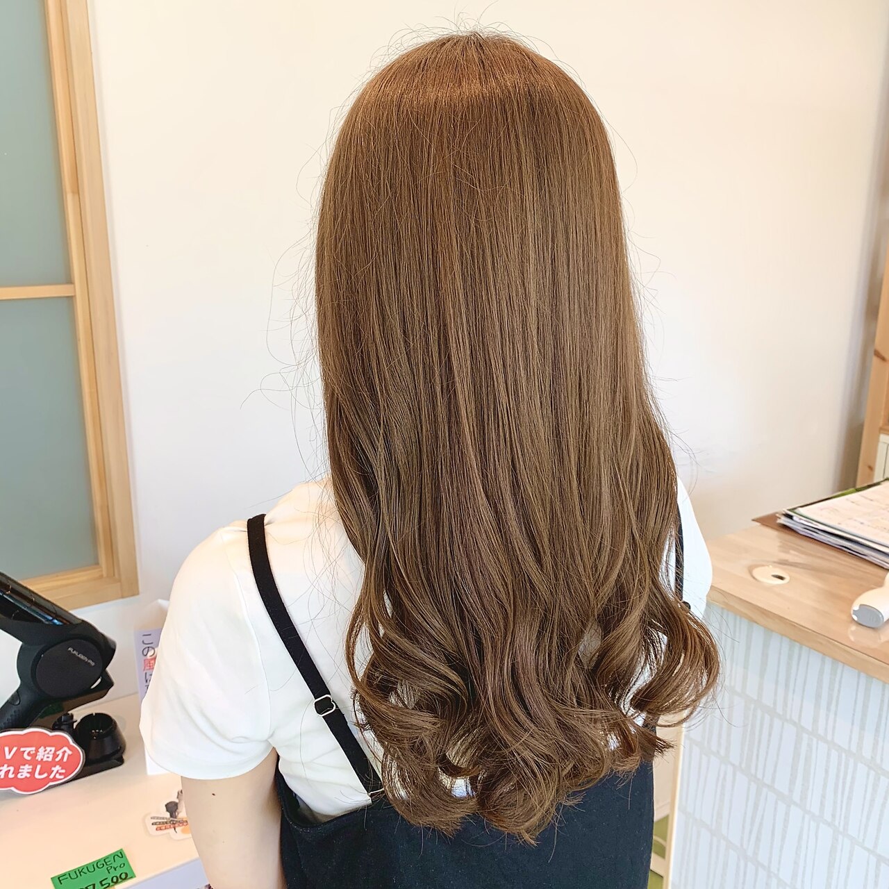 髪をさらさらにしたい方◎カット＋ケアカラー＋髪質強化TR→￥15950〜
