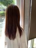 《プルツヤ》縮毛矯正+ホームケア付きグロストリートメント￥13600