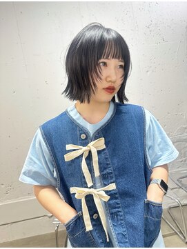 タロ(TALO) 【TALO】顔まわりレイヤーボブ