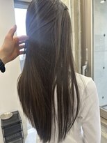 ディジョン(Dijon)&nbsp;韓国顔まわりレイヤーカットグレージュオリーブベージュブラウン