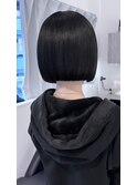 ぱつっとボブ/切りっぱなしボブ 10代20代 梅田/茶屋町