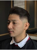 サイドパート フェード メンズ