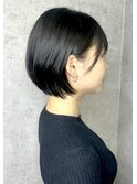癖でもまとまりいいショートボブ/メテオ/髪質改善/ストレート