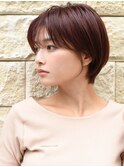 丸みショートヘア