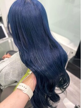 ミニムム バイ ヘアサロンリリ(minimum by hairsalon Re:li)の写真/ケアブリーチを使用したカラーでダメージレスに透明感のある髪色が叶う♪色持ちの良さも好評です◎