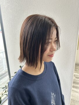 サロンド ベレーザ トータ(salao de beleza tota) ベージュ系ヘア/外ハネボブ