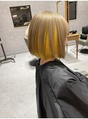 ミルクティー×インナーイエロー