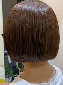 エルトレス(el tres)の写真/【三宮駅徒歩5分】圧倒的なリピート率◎骨格や生え癖を見極めるから自宅でも扱いやすい髪に＊