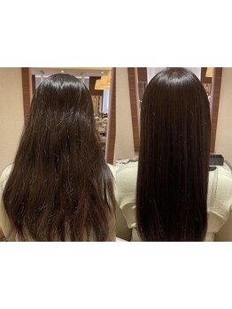 ◆SHRIMPオリジナル髪質改善トリートメント◆髪本来の美しさを内部から改善。感動の手触りとツヤ感を・・・