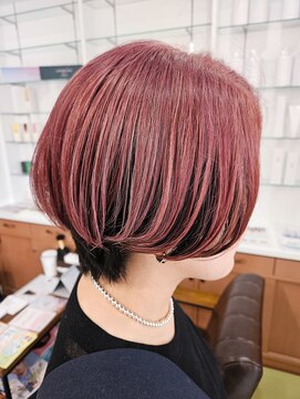 アントワープヘアー 知多半田駅前店(Antwerp hair) ハンサムショート×ラベンダーベージュ