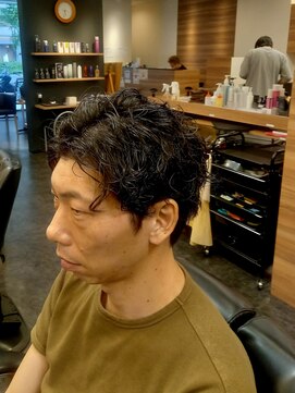 男を磨くメンズサロン オム グランド(HOMME GRAND) ルーズパーマ
