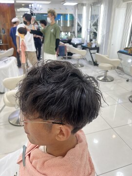 クオリス 上福岡店(QUALIS) ツイストスパイラルパーマ メンズ マッシュ