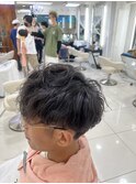 ツイストスパイラルパーマ メンズ マッシュ