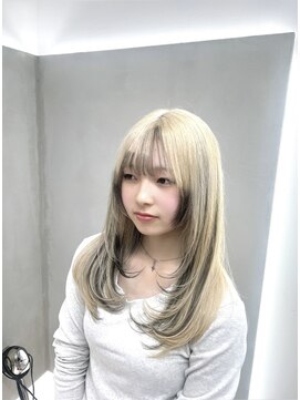 スイ 松戸(SUI) ブロンド×デザインカラー♪