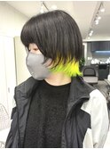 ネオンライム×イエロー♪