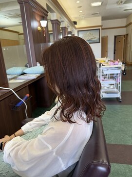 シャンプー ボーイ 宮崎柳丸店(SHAMPOO BOY) バーガンディブラウン【カラー/トリートメント】